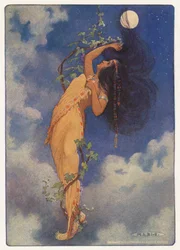 Illustration für Hiawatha von Longfellow