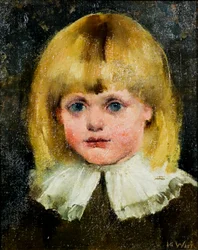 Mädchenkopf (Hilja Tukiainen)