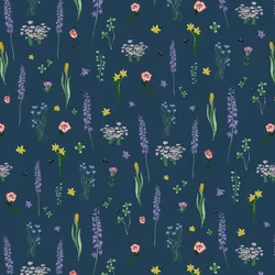 Krönungsblumen, blau, 2023
