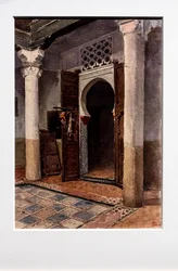 Maurische Hofecke, um 1870-71