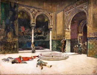 Das Massaker von Abencerage, um 1870