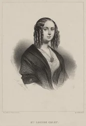 Louise Colet, 1843