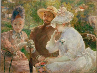 Auf der Terrasse in Sevres mit Fantin-Latour