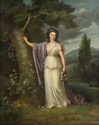 Porträt von Mlle de Genlis