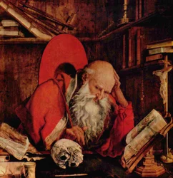 Der Heilige Hieronymus in der Zelle