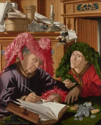 Zwei Steuereintreiber, um 1540