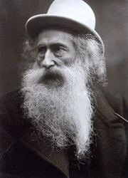 Halbporträt des älteren Bildhauers Vincenzo Gemito