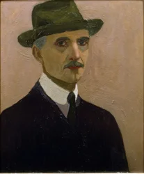 Selbstbildnis Marius Borgeaud