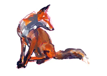 Eleganter Jungfuchs