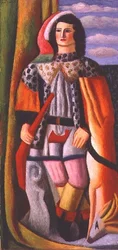 Große stehende Figur
