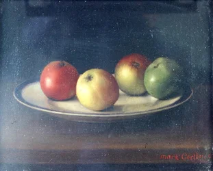 Stillleben mit Äpfeln