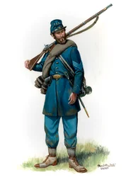 151. Pennsylvania Infanterie Sergeant 1863, 2024