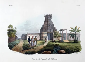 Die Pagode von Vilnour, 1828