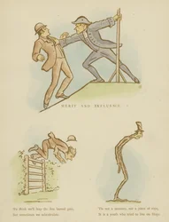 Seite aus Die Satiren des Cynicus