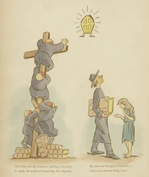 Seite aus Die Satiren des Cynicus