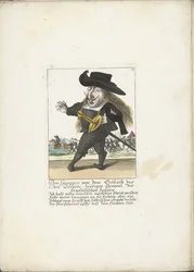 Der spanische Zwerg Don Guappos, ca. 1710