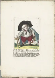 Der Zwerg Veith Schöberl von Gümpendriel, ca. 1710