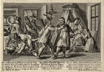 Die Panduren besuchen die Juden