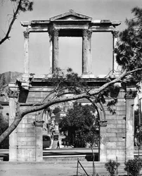 Hadriansbogen, Athen, 1937