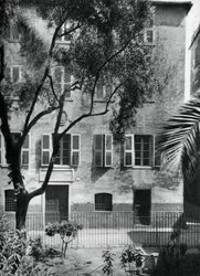 Das Haus, in dem Napoleon geboren wurde, Ajaccio, Korsika, 1937