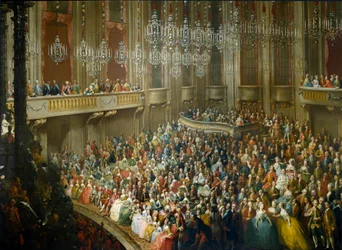 Fest zu Ehren von Maria Theresia von Österreich, Joseph II. und Isabella von Parma (1760)