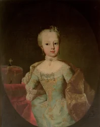 Erzherzogin Maria Josepha Habsburg-Lothringen (1751-67), zwölftes Kind von Kaiserin Maria Theresia von Österreich (1717-80) und Kaiser Franz I. (1708-65)
