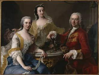 Joseph Angelo de France (1691-1761) mit Familie