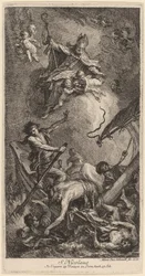 Der heilige Nikolaus rettet Seeleute