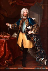 Porträt von König Friedrich I. von Schweden