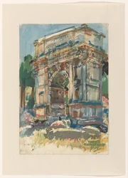 Der Bogen des Titus, Rom