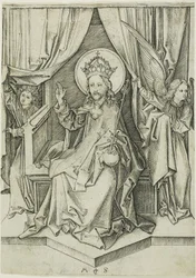 Christus auf dem Thron