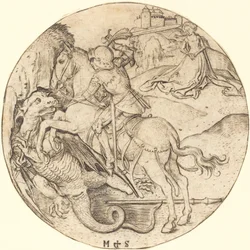 Heiliger Georg und der Drache