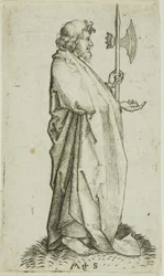 Der heilige Matthias, aus Apostel