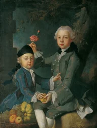 Doppelbildnis Leopold und Vinzenz Ruard