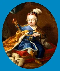 Prinz Joseph, zukünftiger Kaiser Joseph II. von Österreich als Kind, 18. Jahrhundert