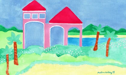 Abende in dem Strandhaus