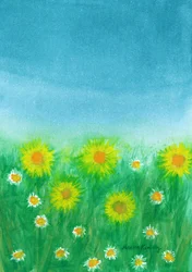 Die Frühlingswiese