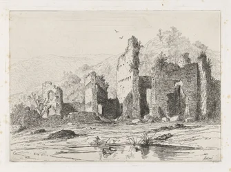 Ruine der Burg Brandenbourg