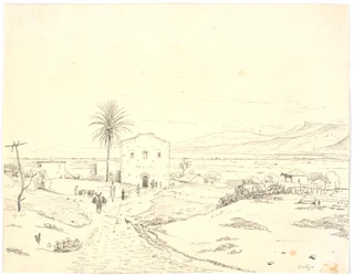 Griechische Landschaft, Vostiza