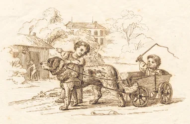 Illustration zu "Halvhundrede Fabler for Børn" von Hey