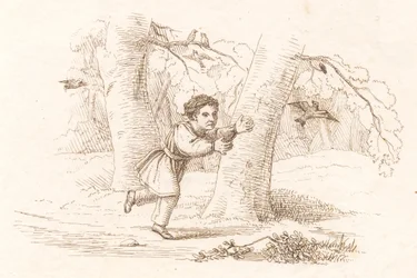 Illustration zu "Halvhundrede Fabler for Børn" von Hey