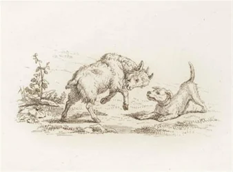 Illustration zu "Halvhundrede Fabler for Børn" von Hey