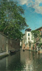 Kanal in Venedig