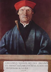 Porträt des Brixener Domherrn Gregor Angrer
