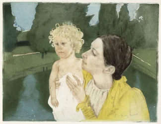 Am Teich, um 1898