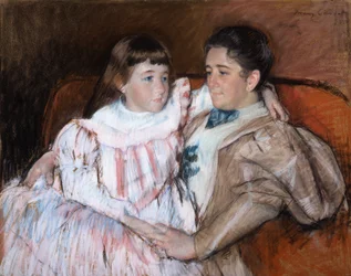 Louisine Havemeyer und ihre Tochter Electra, 1895