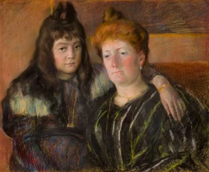Madame Gaillard und ihre Tochter Marie-Thérèse