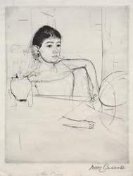 Mimi als Brünette, 1889