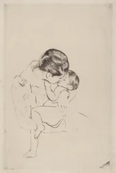 Kuss der Mutter, 1890-1891.