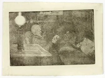 Herr und Frau Cassatt beim Lesen